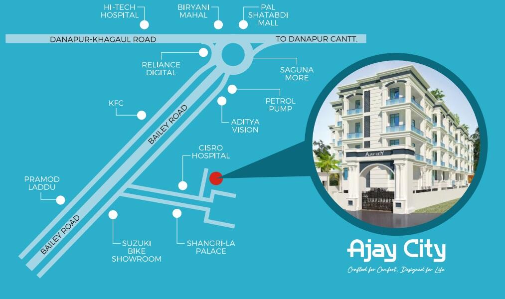 Ajay City — Saguna More, Patna (photo 5)