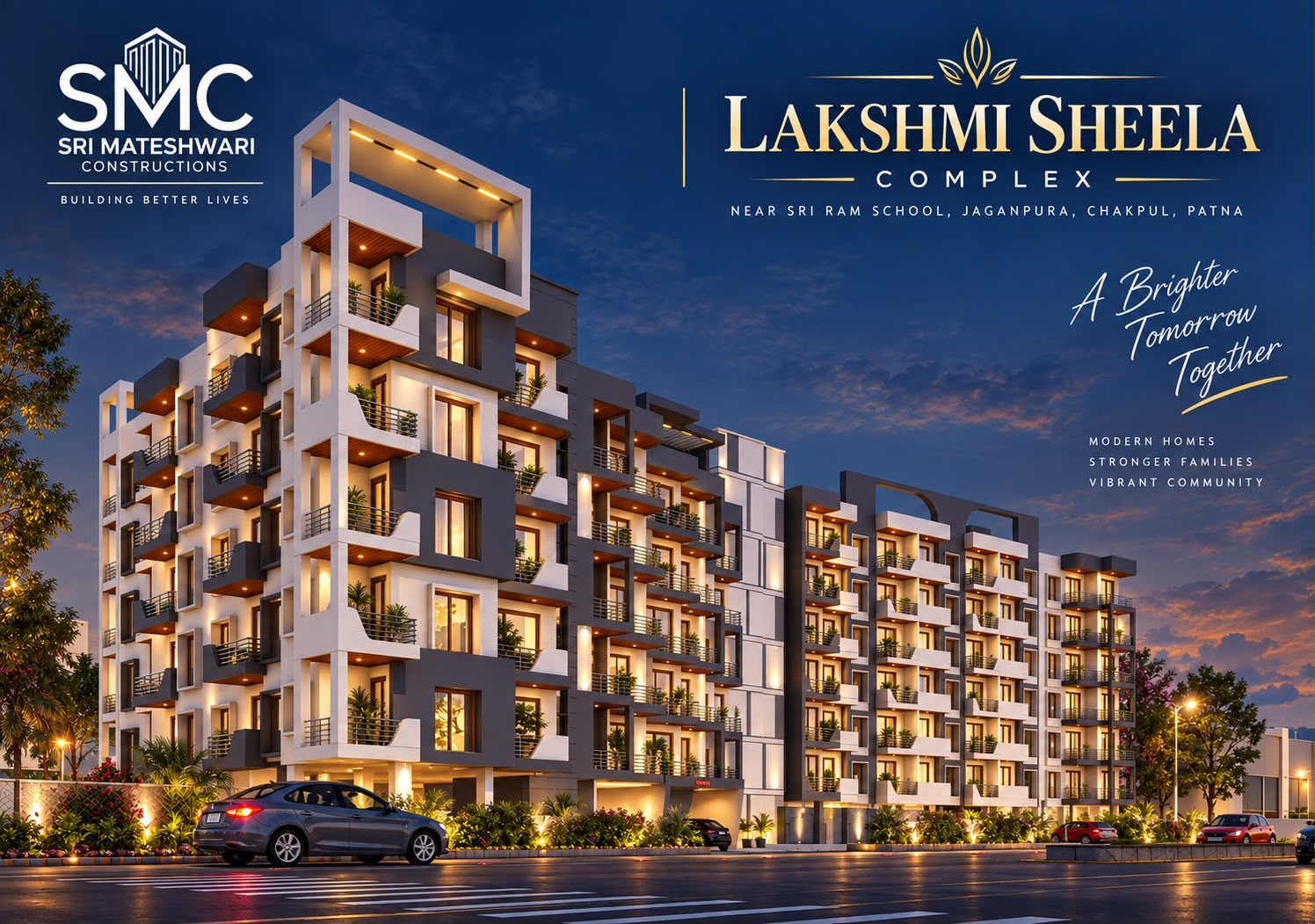 Lakshmi Sheela Complex — Near Sri Ram Centanial Girls School, Bhogipur, Ektapuram, Patna