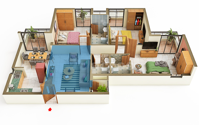 1 bhk bbn — fdgd, dfdg